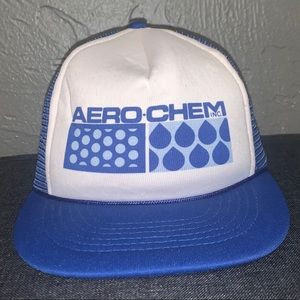 Vintage Aero Chem Inc. Mesh Trucker Hat